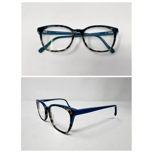 Scott Harris SH-736 Eyeglass Frames Only 50-17-138 Teal C3 Authentic main image 14